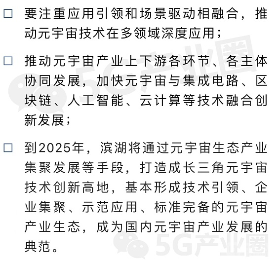 12省市元宇宙布局路线图